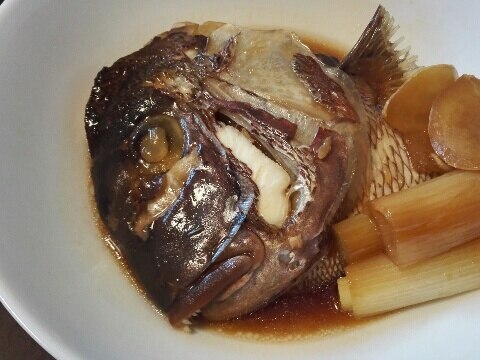 鯛のかぶと煮